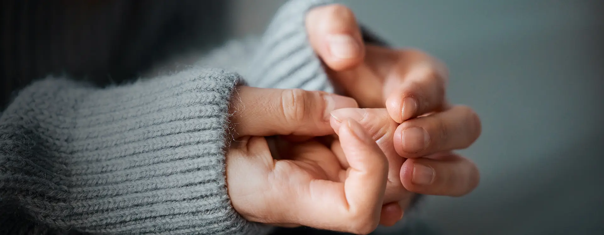 Woman attending online therapy for anxiety from home