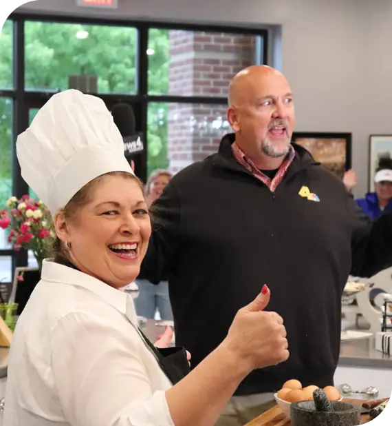 Team building Culinary Events in Franklin cooking challenge