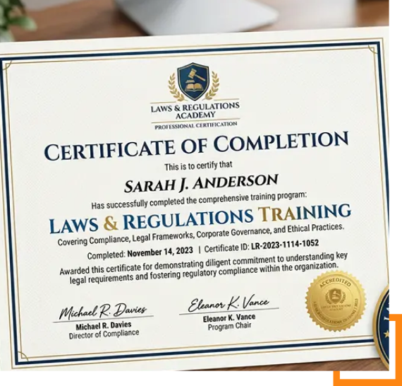 Certification and Completion