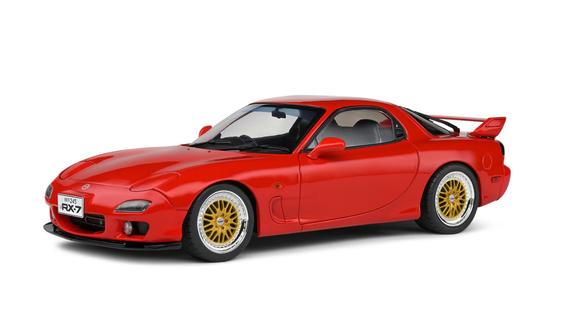 Solido - Mazda RX-7 (FD3S) (Vintage Red) 1:18 Scale Model Car - 01SOL1810602