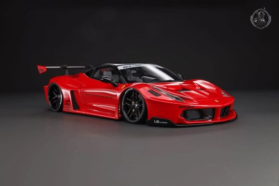 ARES MODEL 1/18 LB-SILHOUETTE WORKS Ferrari 458 GT [Limited to 20 pcs only] - AM24F009