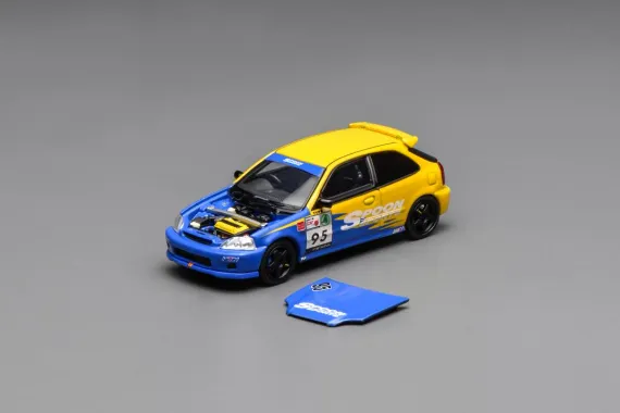 MotorHelix 1:64 Honda Civic Type R (EK9) Customized Version Spoon - M65015