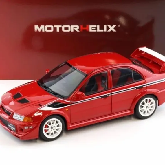Motorhelix 1:18 Mitsubishi Lancer Evo VI (6.5) GSR T.M.E Passion red M84302