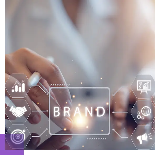 North American business leaders reviewing brand identity