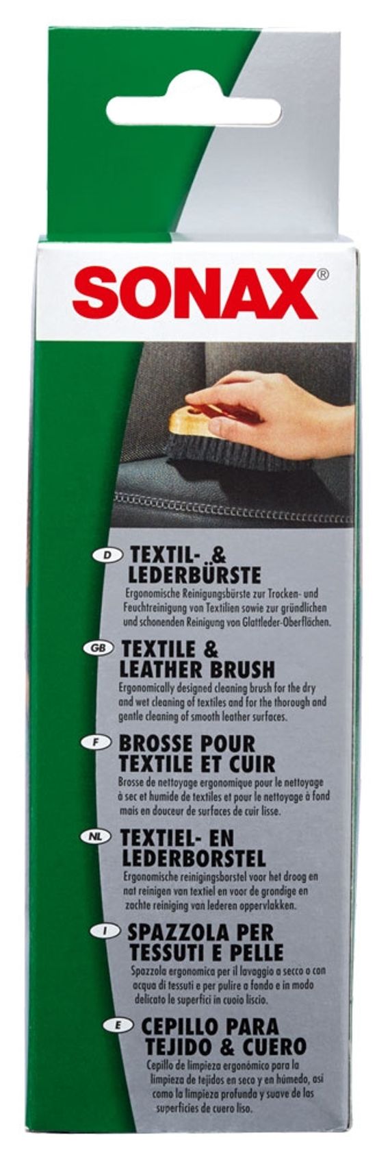 SONAX Leather & Textile Brush