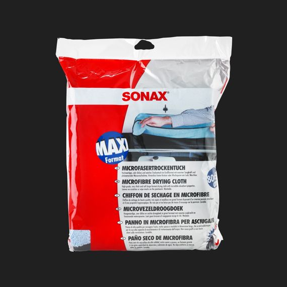 SONAX Microfibre Drying Cloth - Thick Blue