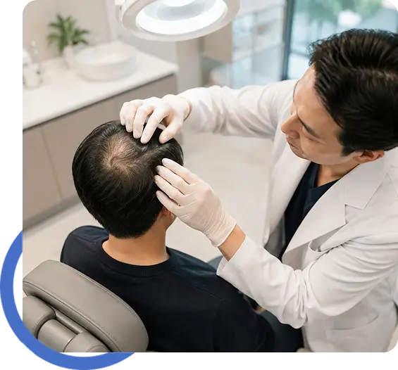  FUT Hair Restoration Procedure for Palo Alto Area Clients