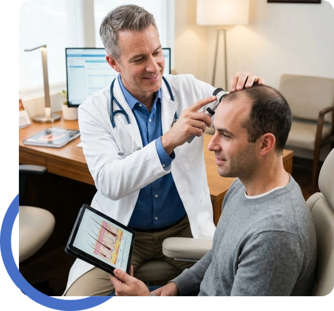 Male Hair Transplant for Men from Santa Rosa