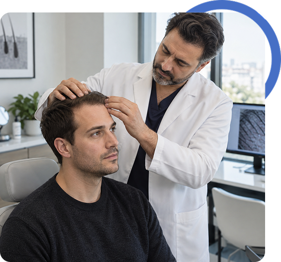 Male Hair Transplant for Men from Sacramento