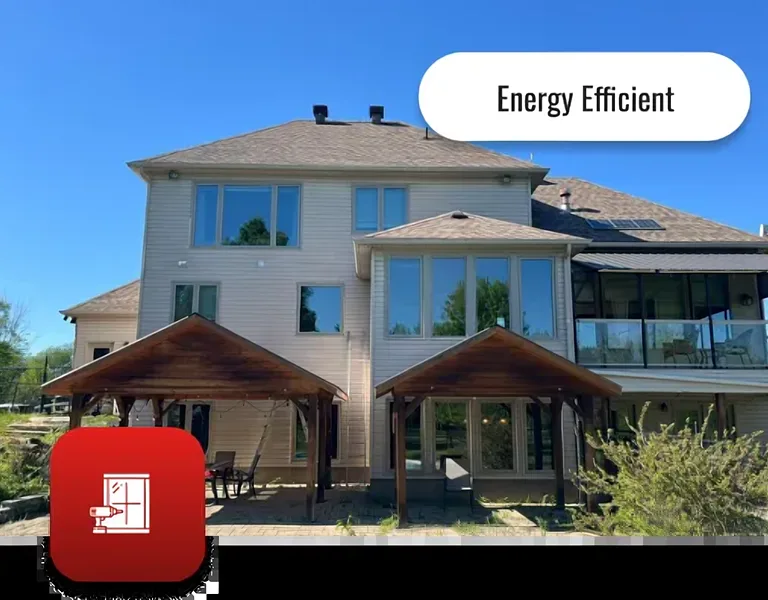 Residential window installation in Ottawa with energy-efficient designs