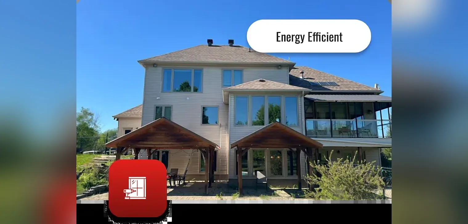 Residential window installation in Ottawa with energy-efficient designs