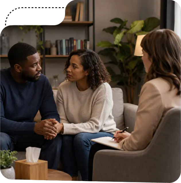 Marriage Therapy in North Carolina office setting