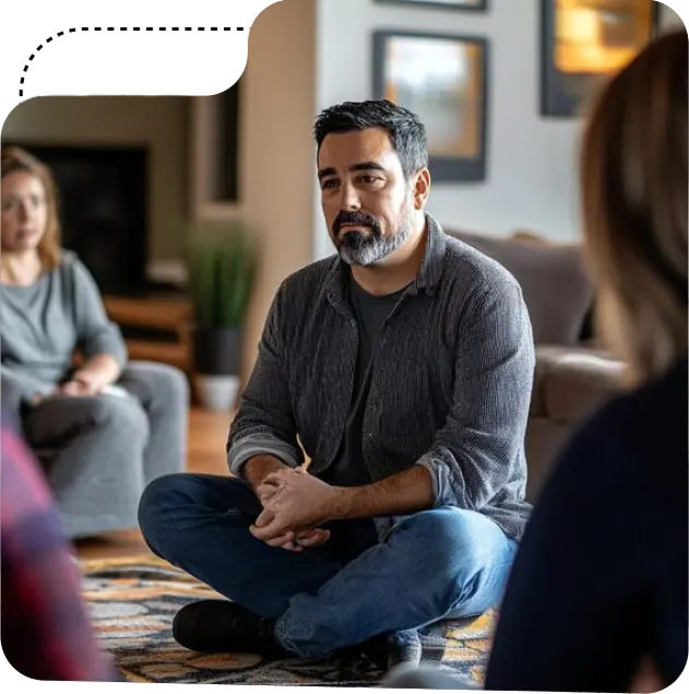 Anxiety and depression therapy support image