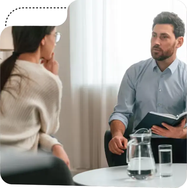 Therapist providing mental health therapy in Fort Mill SC