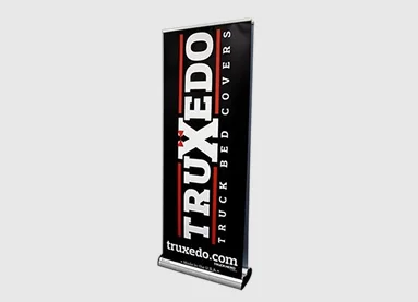 Advance Double-Sided Retractable Display