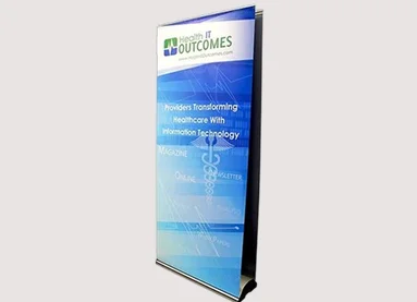 BannerUp Double Plus Retractable Banner Stand