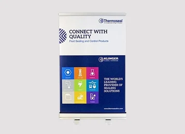 Economy Tabletop Retractable Display