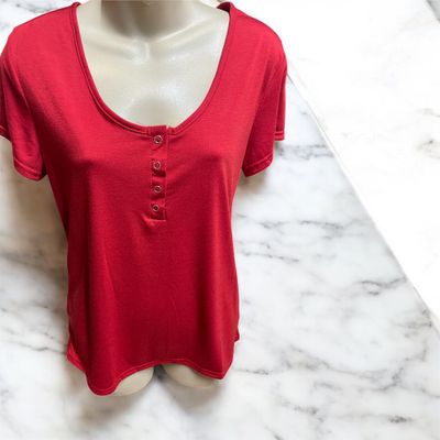 Front Snap Solid Shirt