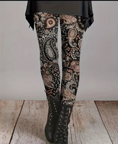 Paisley Skinny Leggings