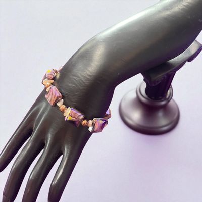 Sunstone and Glass beads