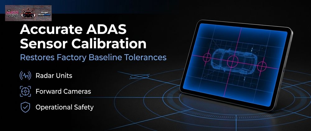 Why Modern Collision Repairs Demand Accurate ADAS Sensor Calibration