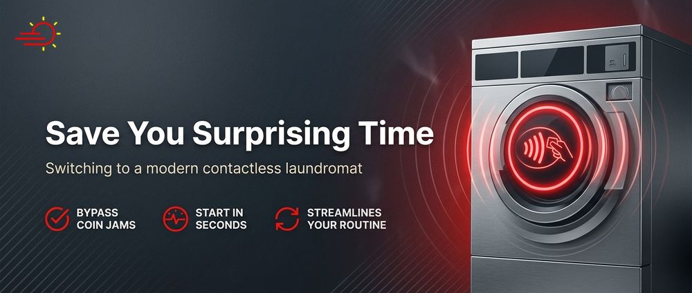 Why Contactless Payment Laundromats Save You Surprising Time