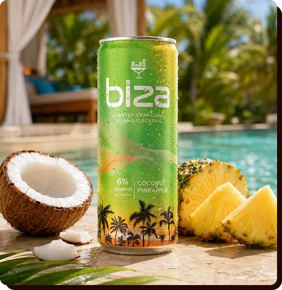 RTD Canned Cocktails bringing premium vodka, tropical refreshment and vacation-inspired flavor to every occasion