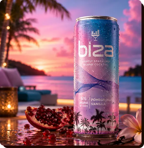 Biza Cocktails- RTD Cocktail Company in the USA creating premium vodka cocktails inspired by tropical island experiences