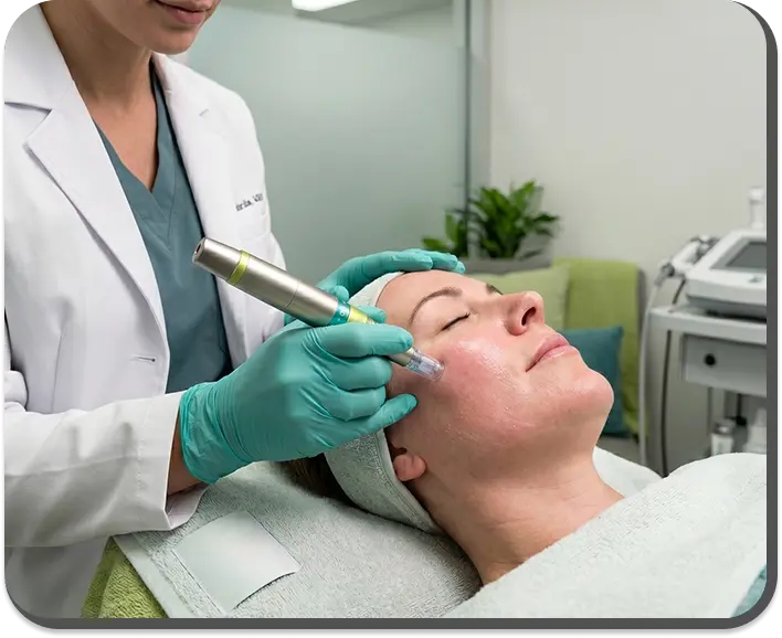 Acne and scar treatments in a Toronto clinic