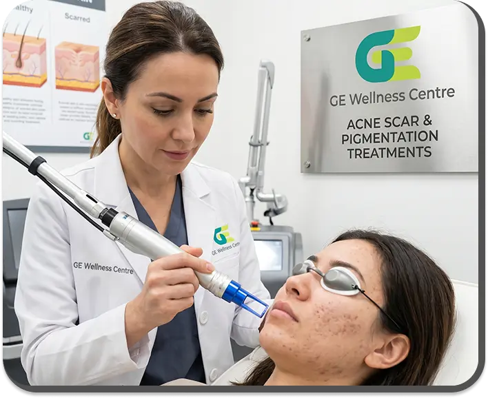 Microdermabrasion treatments in a Toronto spa