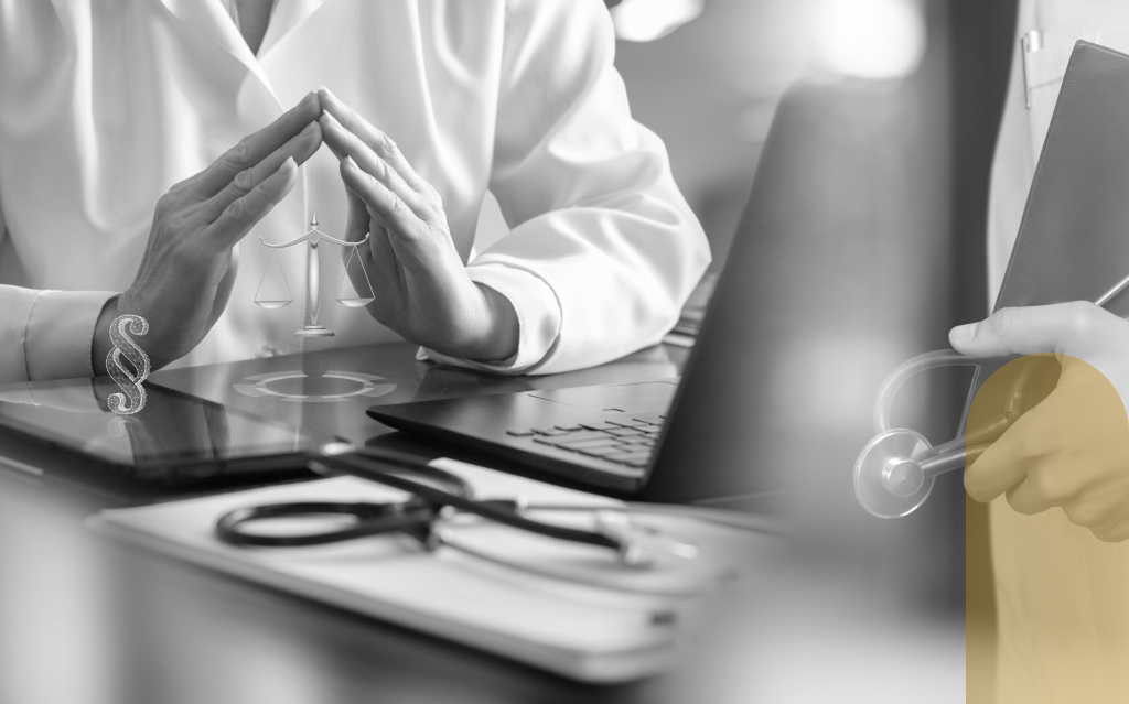Neurologist reviewing neuro autoimmune disease case records