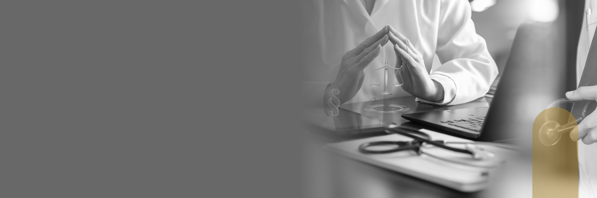 Neurologist reviewing neuro autoimmune disease case records