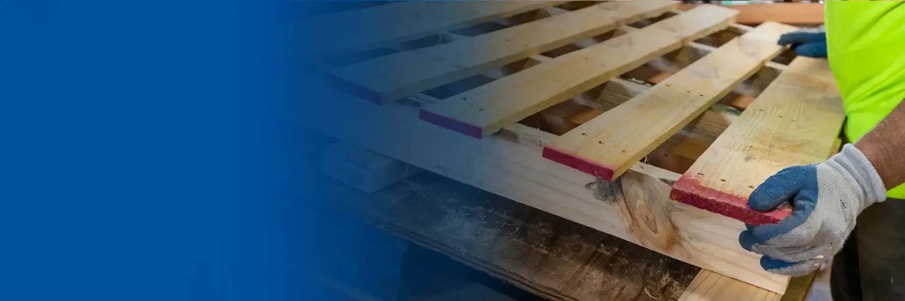 Industrial team using pallet manufacturing service in Sacramento