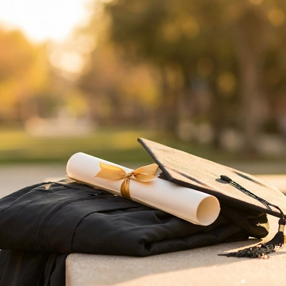 Affordable graduation photography in Tallahassee outdoor shoot