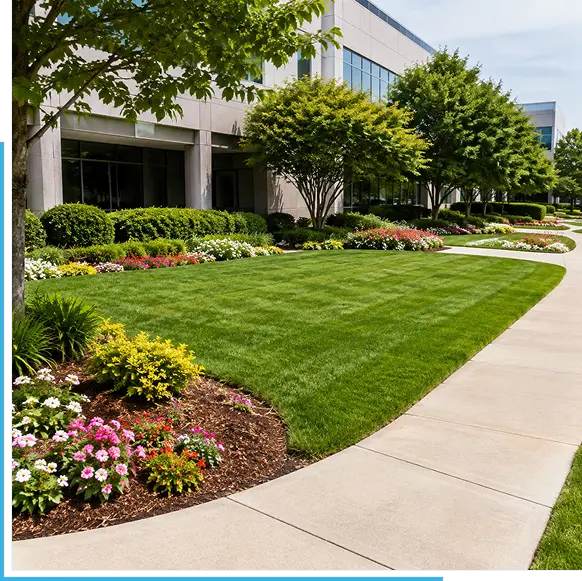 Landscaping services in Oakville for managed properties