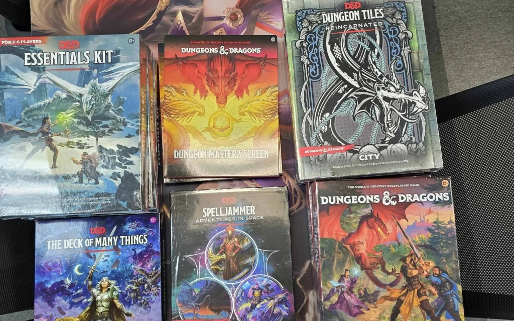 Dungeons and Dragons gaming sessions at Phoenix Nest Games