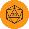 Dice, especially a D20