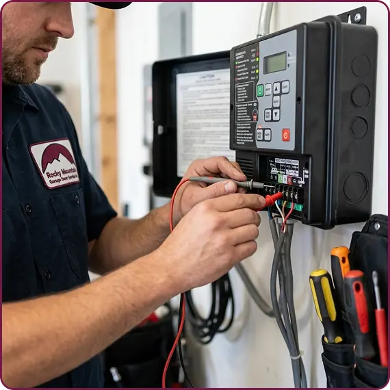 Garage door opener repair in Aurora commercial property
