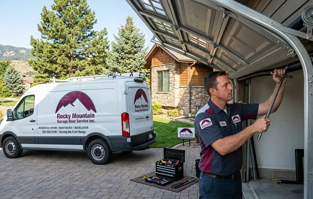 Residential garage door services in Arvada CO