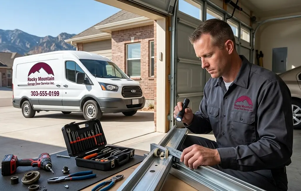 Residential garage door services in Thornton CO