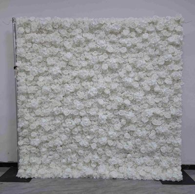 White Floral Wall