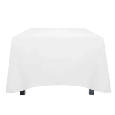 81x81 Black Square Tablecloth