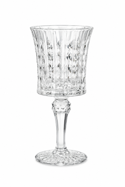 Emboss Diamond Crystal Glass Wear