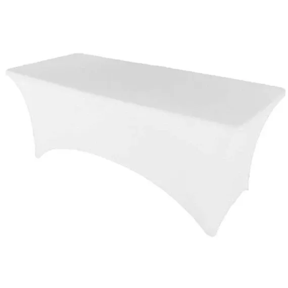 6Ft Fitted Spandex Tablecloth