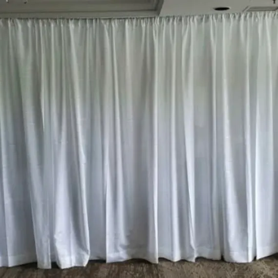 White Banjo Drapes