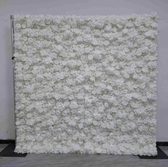 White Floral Wall