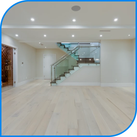 Painting services team applying wall paint in Kitchener
