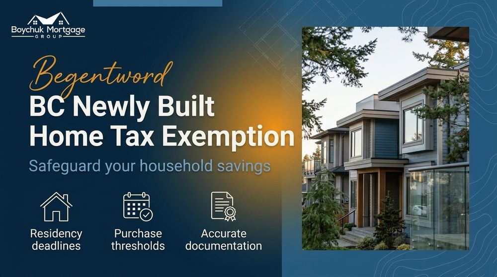 Costly Mistakes to Avoid on the BC Newly Built Home Tax Exemption