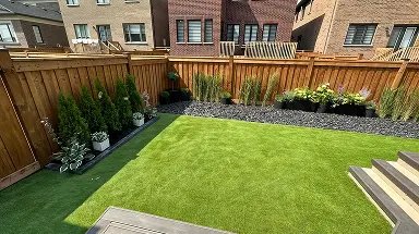 Full backyard design build