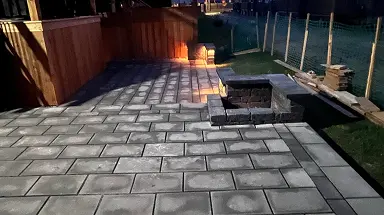 Outdoor lighting and turf